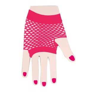 Mitaines fluo pour déguisement années 80 ou carnaval de Dunkerque