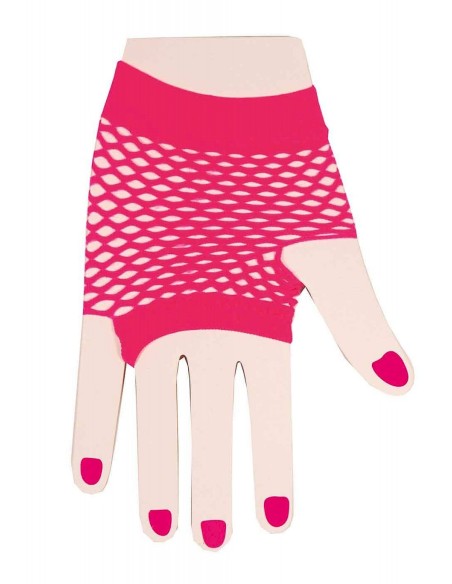 Mitaines fluo pour déguisement années 80 ou carnaval de Dunkerque