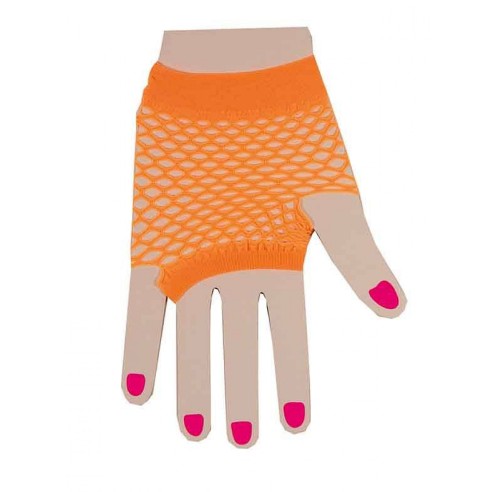 Mitaines fluo pour déguisement années 80 ou carnaval de Dunkerque