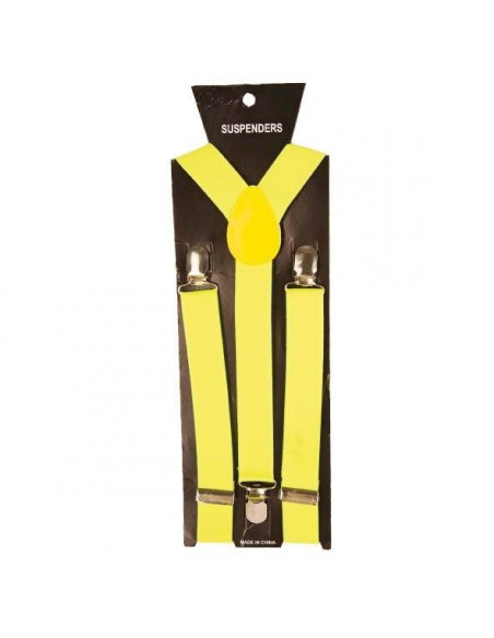 Bretelles fluo pour déguisement années 80 ou carnaval de Bailleul