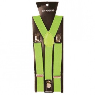 Bretelles fluo pour déguisement années 80 ou carnaval de Bailleul