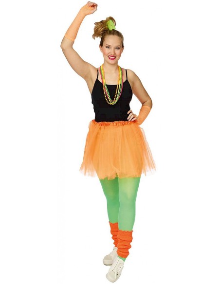 Tutu fluo résille pour défiler aux carnavals de Dunkerque et Bailleul