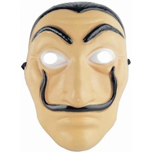 Masque Salvador Dali de la série culte La Casa de Papel 2