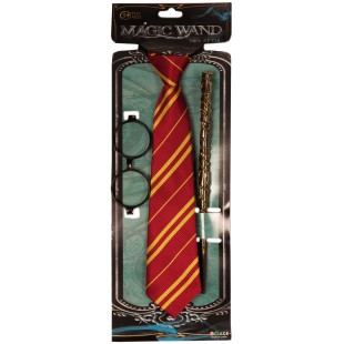 Set accessoires sorcier Harry Potter pour déguisement enfant