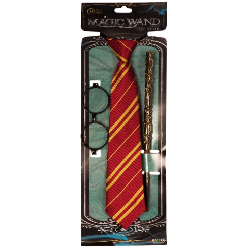 Set accessoires sorcier Harry Potter pour déguisement enfant