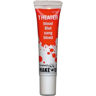 Faux sang en tube 15ml pour maquillage Halloween sanglant