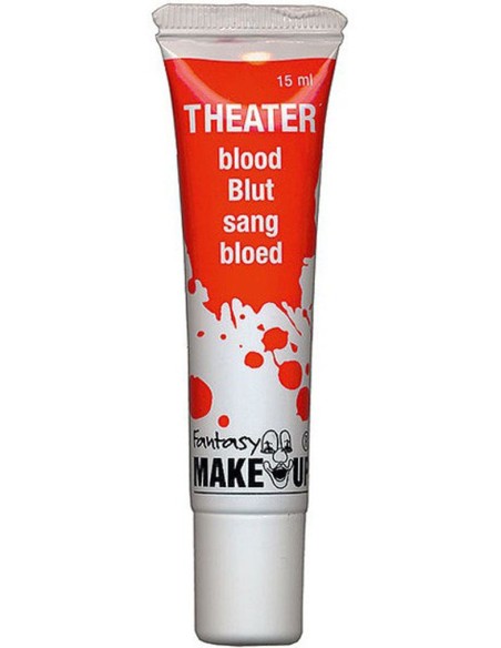Faux sang en tube 15ml pour maquillage Halloween sanglant