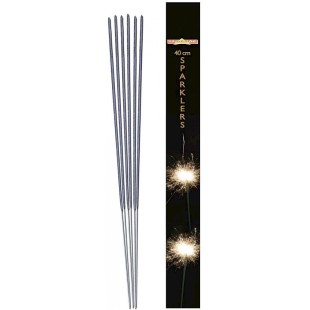 6 cierges magiques grande taille pour gâteau d'anniversaire