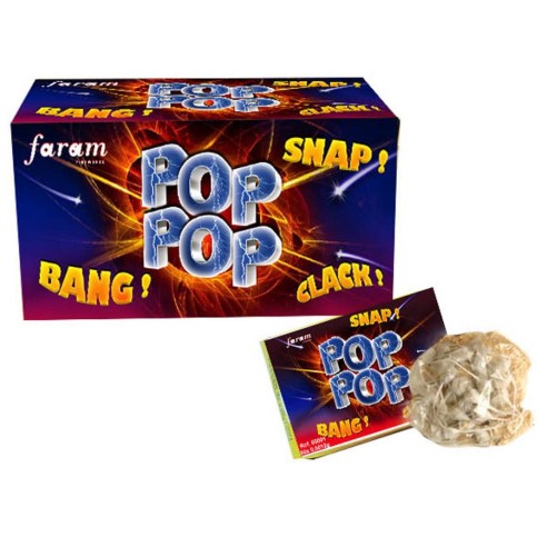 Boite de 50 clac doigts pour enfants artifice inoffensif