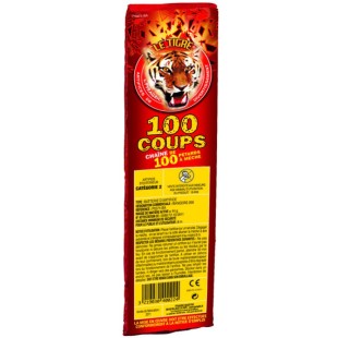 Mitraillette chaine de 100 pétards en un seul allumage