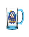 Chope de bière anniversaire 60 ans