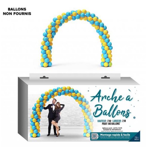 Arche à ballons demi cercle 2m
