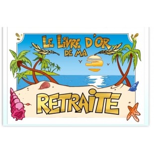 Livre d’or pour départ en retraite à dédicacer par les collègues