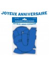 Guirlande lettres couleur Joyeux Anniversaire 4m pour déco de salle