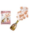 Kit décoration ballon bouteille de champagne et bulles