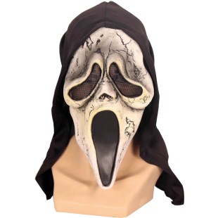 Masque Scream latex pour déguisement adulte à Halloween