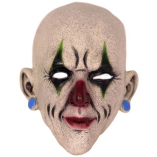 Masque de clown horreur maquillé pour déguisement Halloween