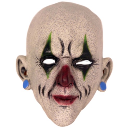 Masque de clown horreur maquillé pour déguisement Halloween