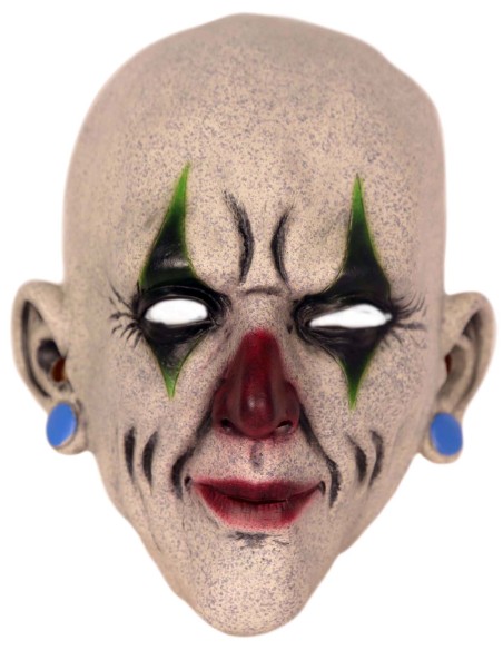 Masque de clown horreur maquillé pour déguisement Halloween