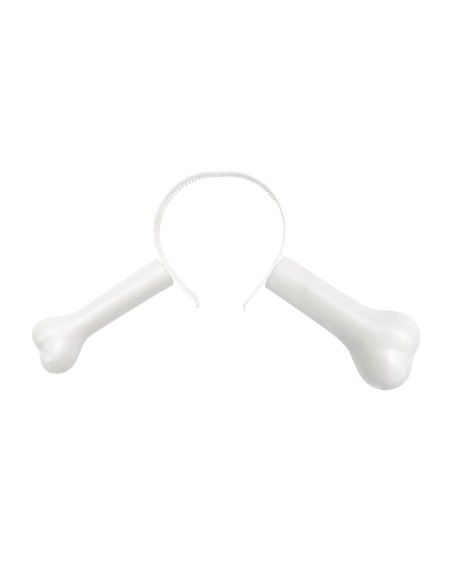 Serre-tête avec os qui traverse la tête pour se déguiser