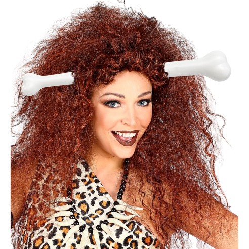 Serre-tête avec os qui traverse la tête pour se déguiser