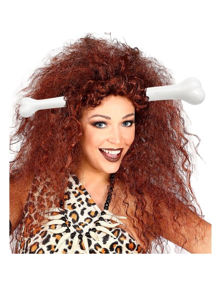 Serre-tête avec os qui traverse la tête pour se déguiser