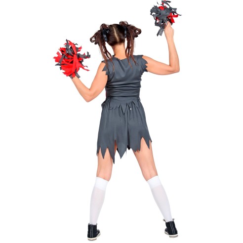Déguisement Pom Pom girl zombie sanglante pour Halloween
