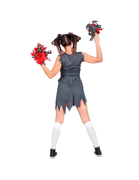 Déguisement Pom Pom girl zombie sanglante pour Halloween
