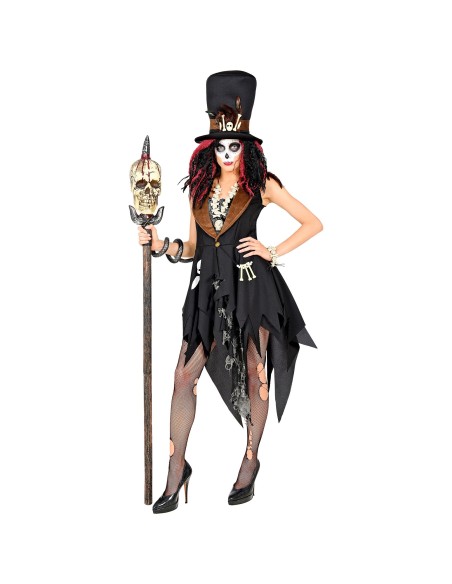 Déguisement de prêtresse vaudou costume adulte spécial Halloween