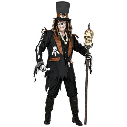 Déguisement de sorcier vaudou costume homme spécial Halloween