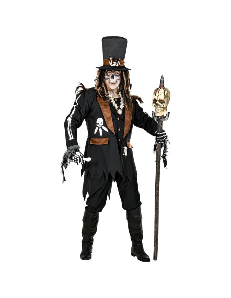 Déguisement de sorcier vaudou costume homme spécial Halloween