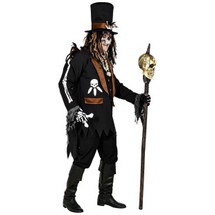 Déguisement de sorcier vaudou costume homme spécial Halloween 2