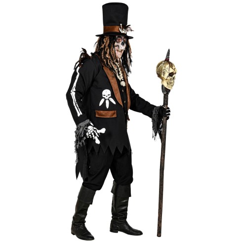 Déguisement de sorcier vaudou costume homme spécial Halloween
