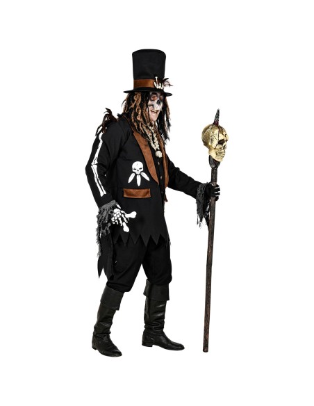 Déguisement de sorcier vaudou costume homme spécial Halloween