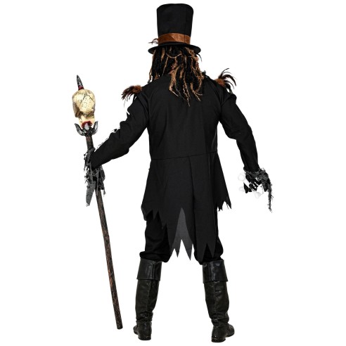 Déguisement de sorcier vaudou costume homme spécial Halloween