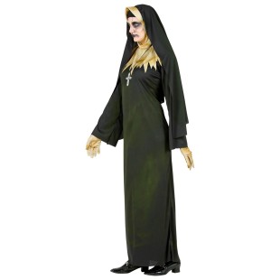 Déguisement de religieuse démoniaque costume pour soirée Halloween 2