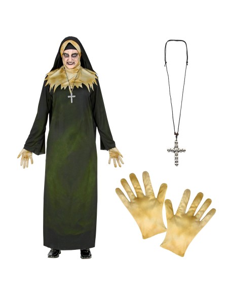Déguisement de religieuse démoniaque costume pour soirée Halloween