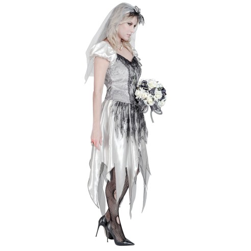 Déguisement robe de mariée fantôme adulte pour soirée Halloween