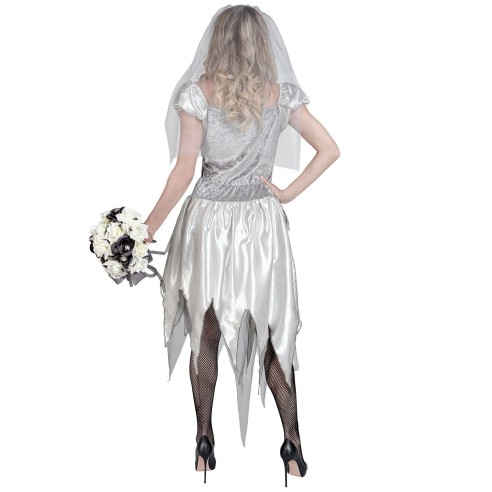 Déguisement robe de mariée fantôme adulte pour soirée Halloween