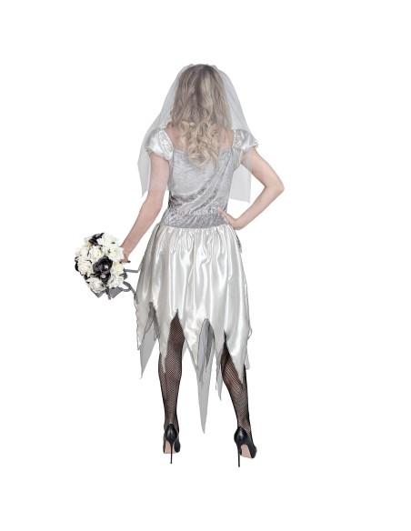 Déguisement robe de mariée fantôme adulte pour soirée Halloween