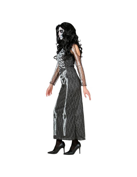 Déguisement robe squelette femme pour costume Halloween à Lille