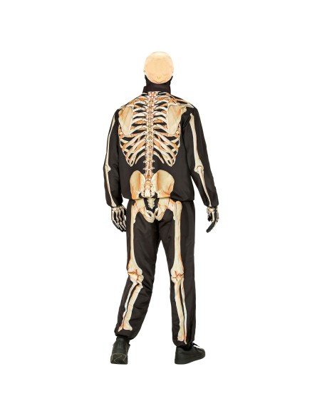 Déguisement combinaison de squelette pour costume Halloween