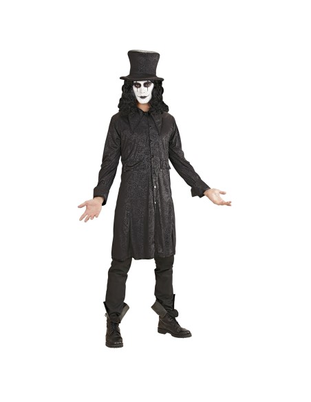 Déguisement le grand corbeau veste et chapeau pour Halloween