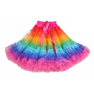 Tutu super luxe arc en ciel