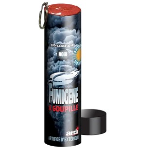 Fumigène à goupille couleur durée 1 minute pour nuage de fumée