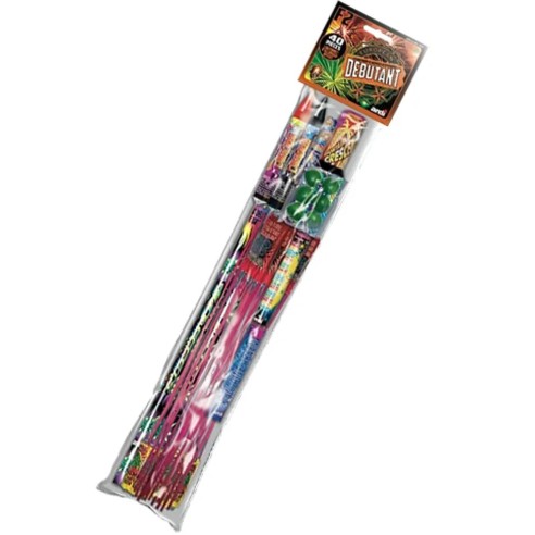 Pack artifice Débutant avec fusées, pétards et effets lumineux divers