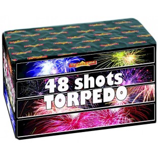 Feu d'artifice automatique Torpedo d'une durée de 50 secondes