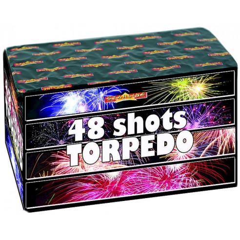Feu d'artifice automatique Torpedo d'une durée de 50 secondes