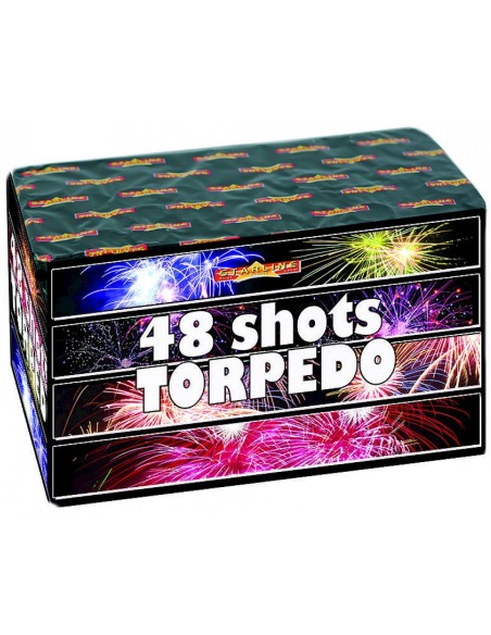 Feu d'artifice automatique Torpedo d'une durée de 50 secondes