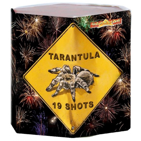 Feu d'artifice automatique Tarentula d'une durée de 27 secondes
